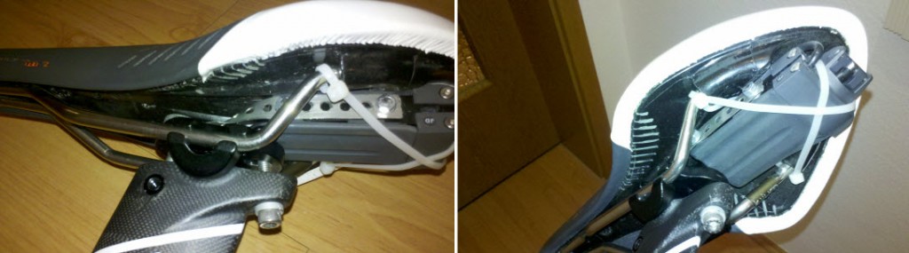 Alternative Halterung für den DI2 Akku